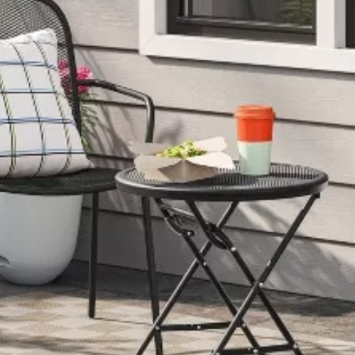 Fabicol Portable Folding Round Table